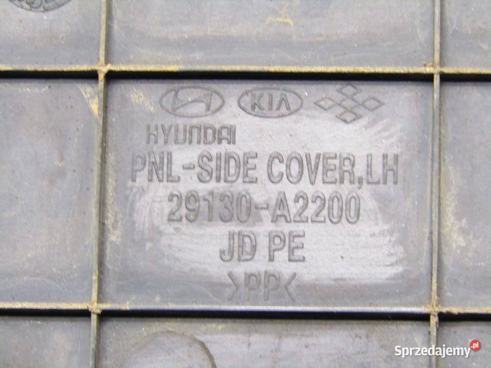 OSŁONA SILNIKA DOLNA LEWY PRZÓD PRZEDNIA KIA osobowe Motoryzacja sprzedam