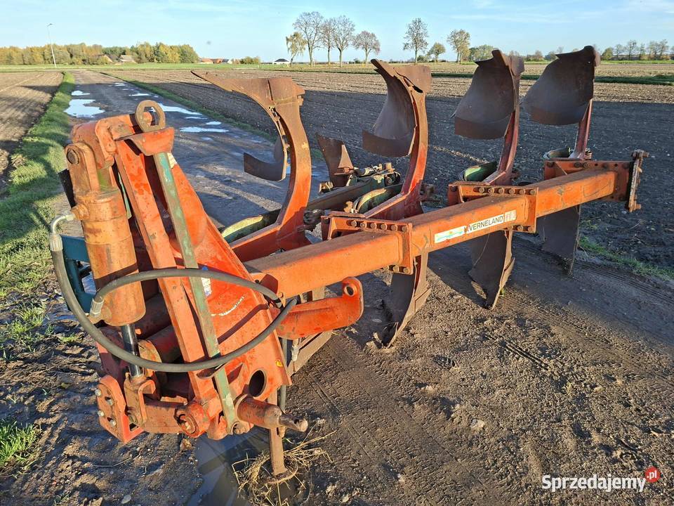 plug 4 skibowy obrotowy kverneland Resor wielkopolskie