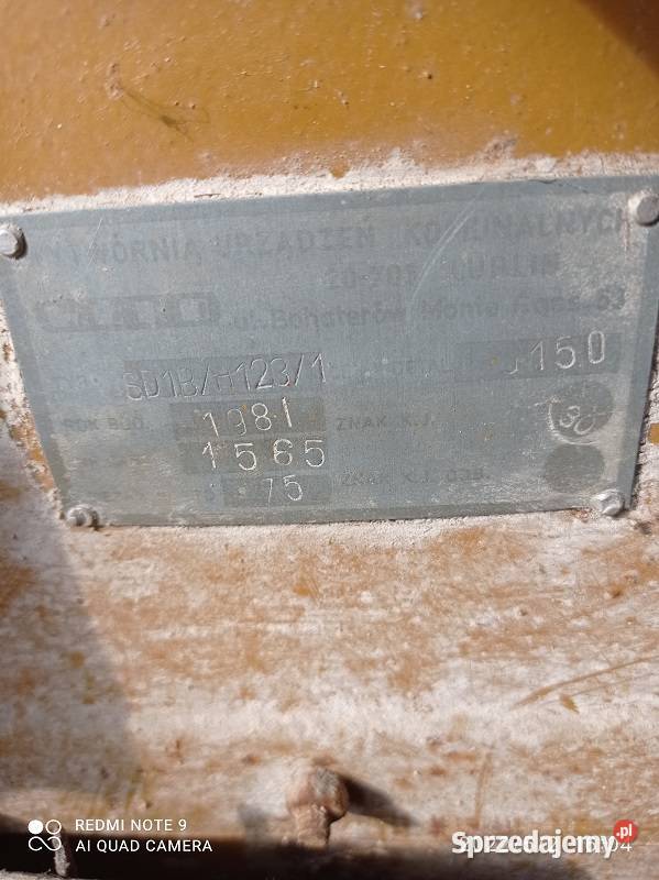 Śrutownik do mielenia zboża lubelskie Paszki Duże