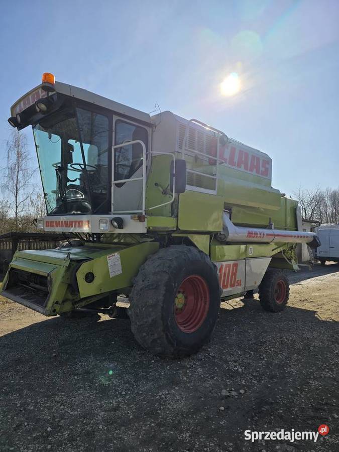 Claas Dominator 108 Maxi Mercedes 45m kombajn Czujniki strat ziarna Rząśnia