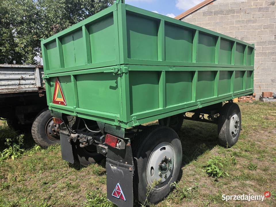 Przyczepa rolnicza Autosan D44 35t do zboża łódzkie Złoczew