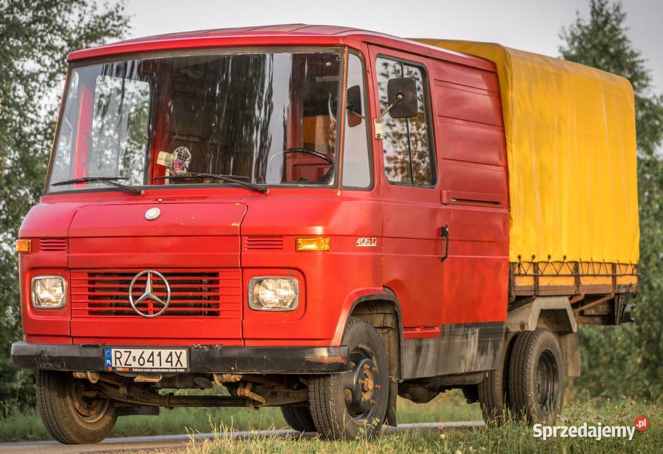 Mercedes 406D wersja pocztowa unikat zabytek Zabratówka