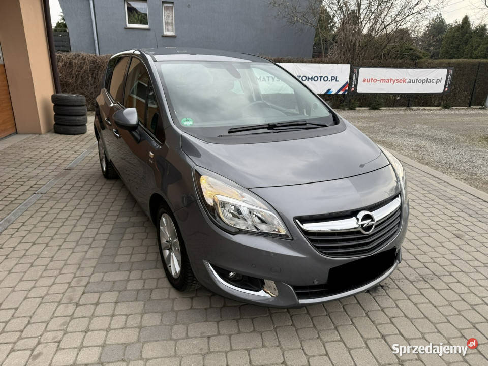 Opel Meriva 14 120 Klimatronik Serwis 2xPDC II śląskie Orzech