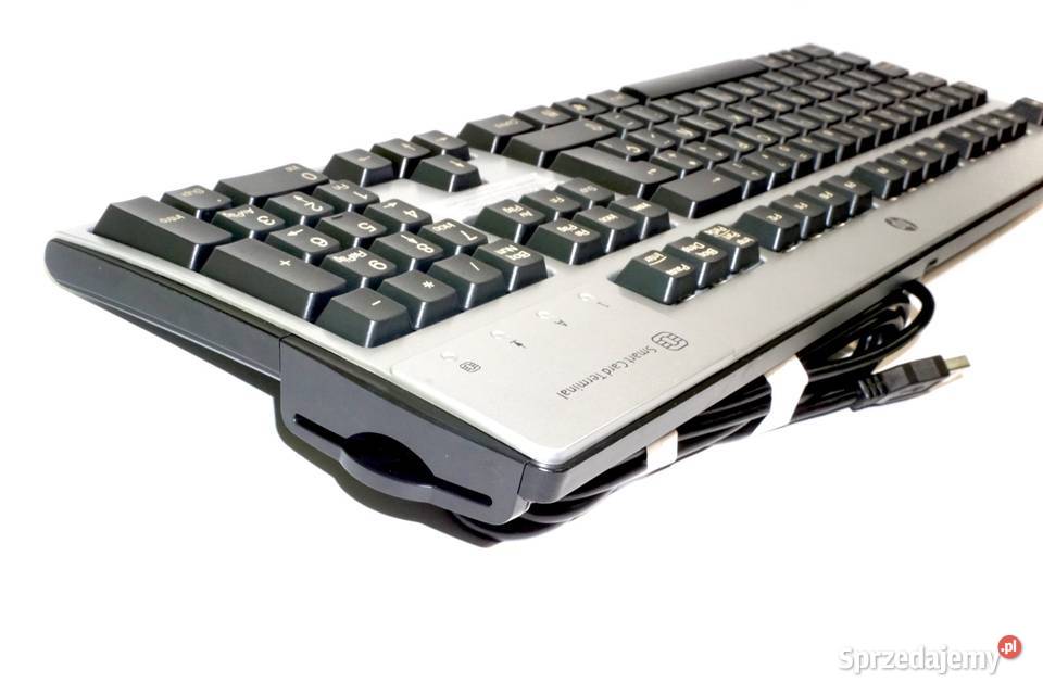 Klawiatura USB HPKUS0133 z wbudowanym Terminalem Warszawa