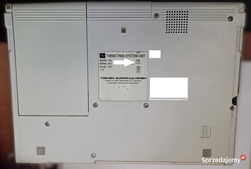 Toshiba T4800CT Retro kolekcja Unikat Warszawa sprzedam