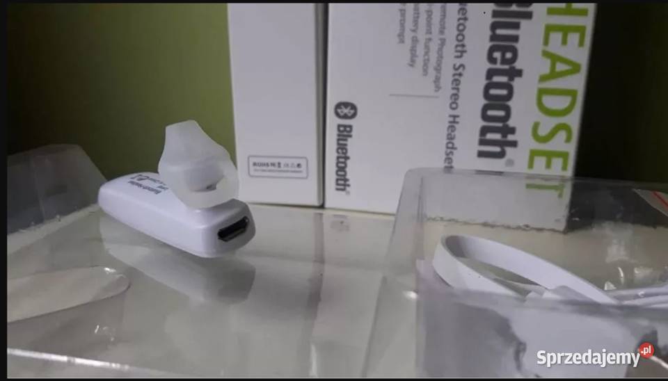Słuchawka Bluetooth BEZPRZEWODOWA do samochodu Grodzisk Mazowiecki sprzedam