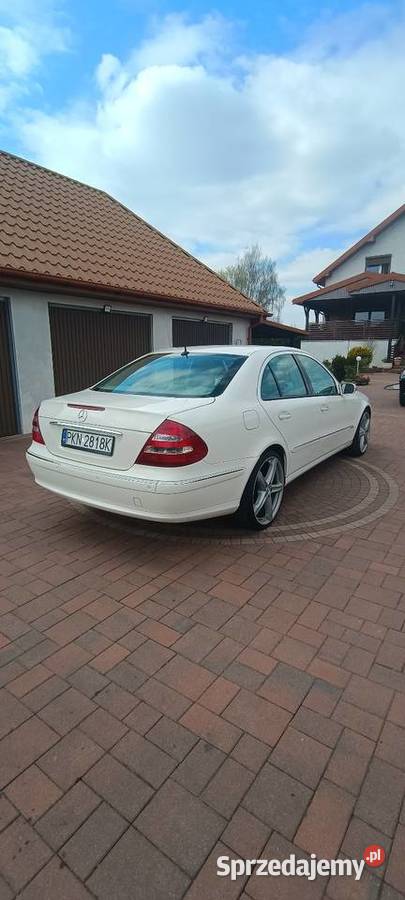 Mercedes Eklasa w211 27cdi aluminiowe felgi Rychwał