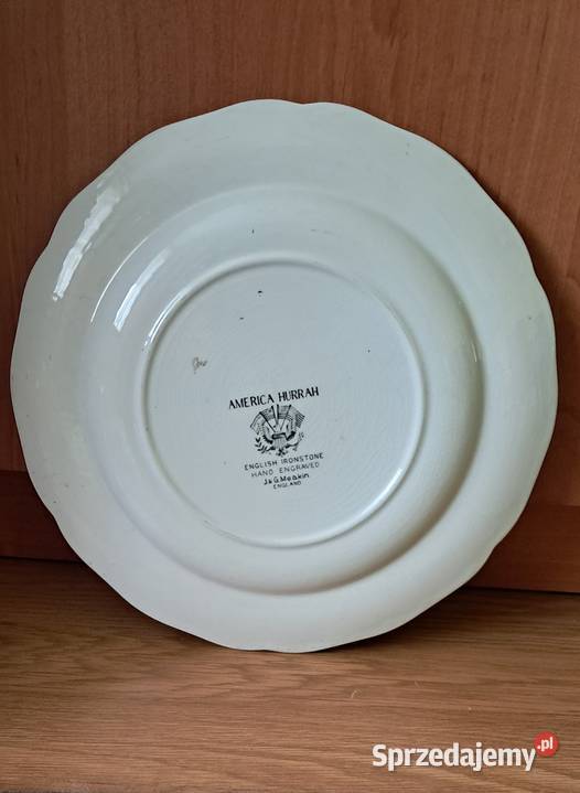 Talerz kolekcjonerski English Ironstone J G podlaskie Suwałki