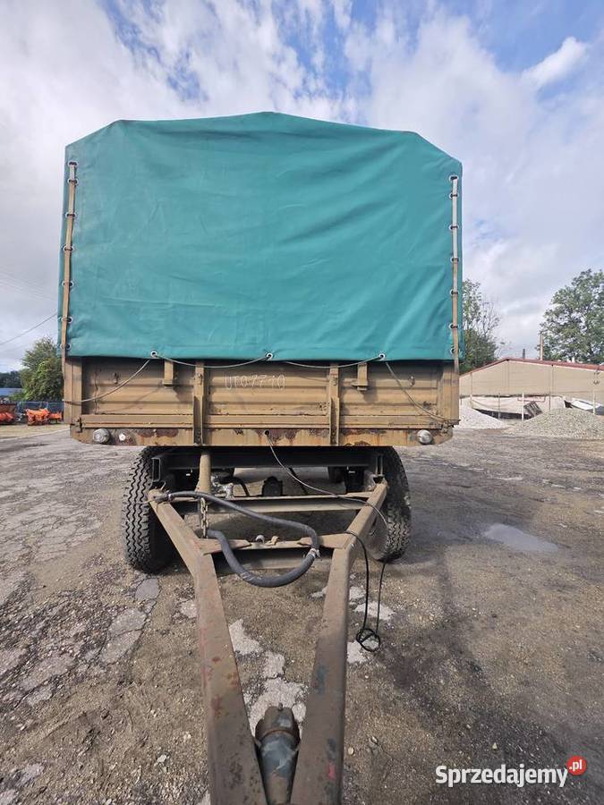 Przyczepa autosan D46 z wojska Tuchów