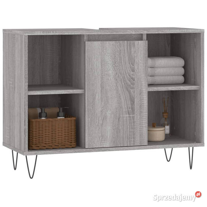 Szafka łazienkowa szary dąb sonoma 80x33x60 Warszawa sprzedam