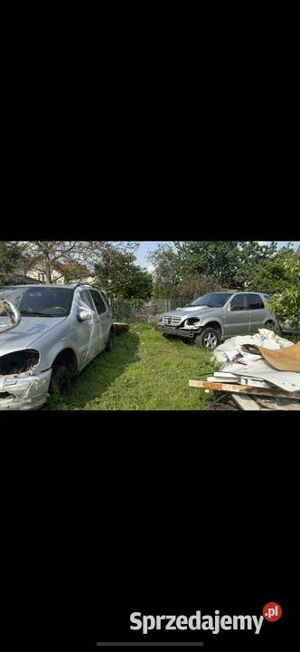 Ml w163 Samochody na części mazowieckie Ostrołęka