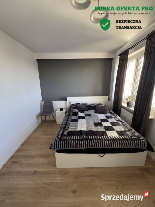 Mieszkanie z panoramicznym widokiem 10 piętro cegła Gdańsk