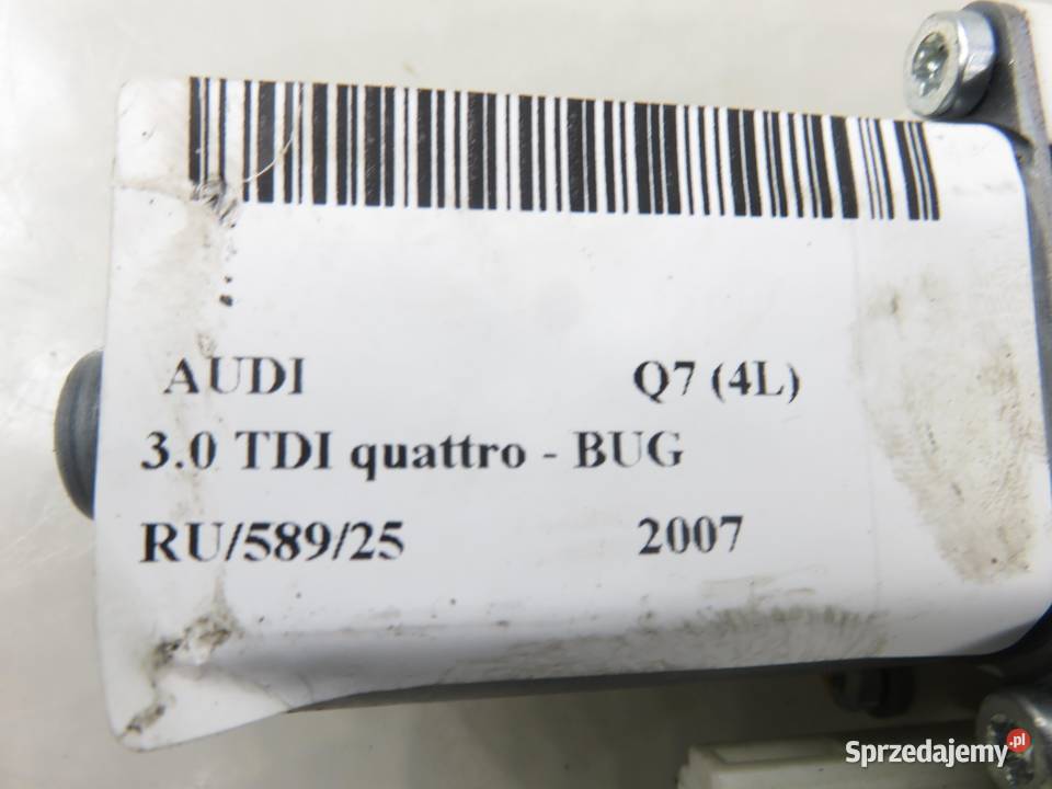 PODNOŚNIK SZYBY PRAWY PRZEDNI AUDI Q7 4L osobowe