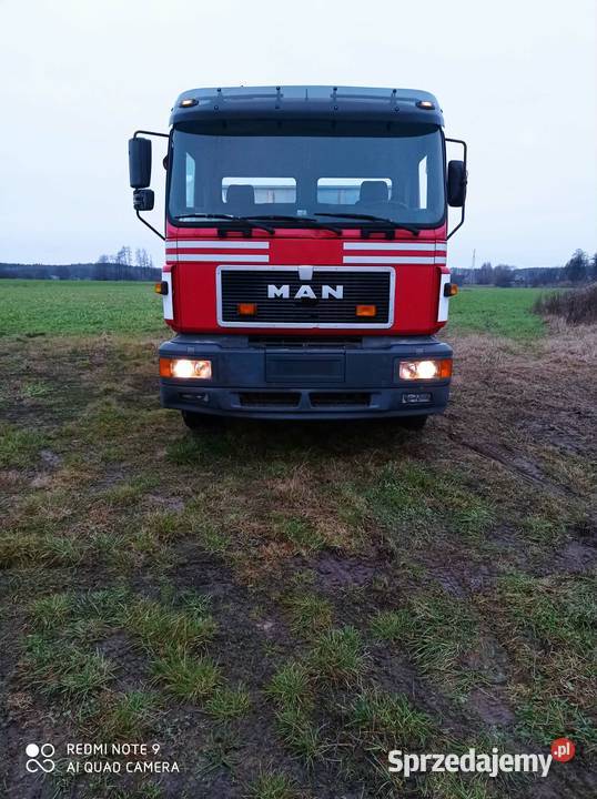 Samochód Man hakowiec diesel mazowieckie Ciechanów sprzedam