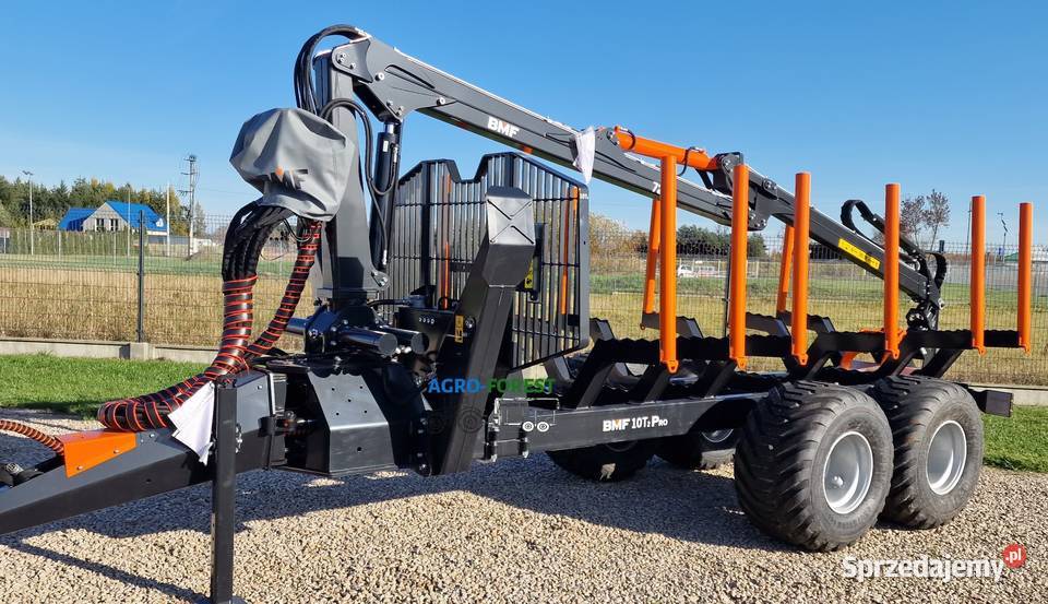 Nowa Przyczepa Leśna BMF 10T2Pro720 Pompa Sulęcin