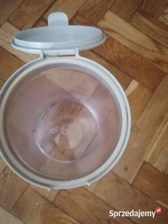 Pojemnik 2 L solidny przezroczysty Wyposażenie wnętrz Gdańsk