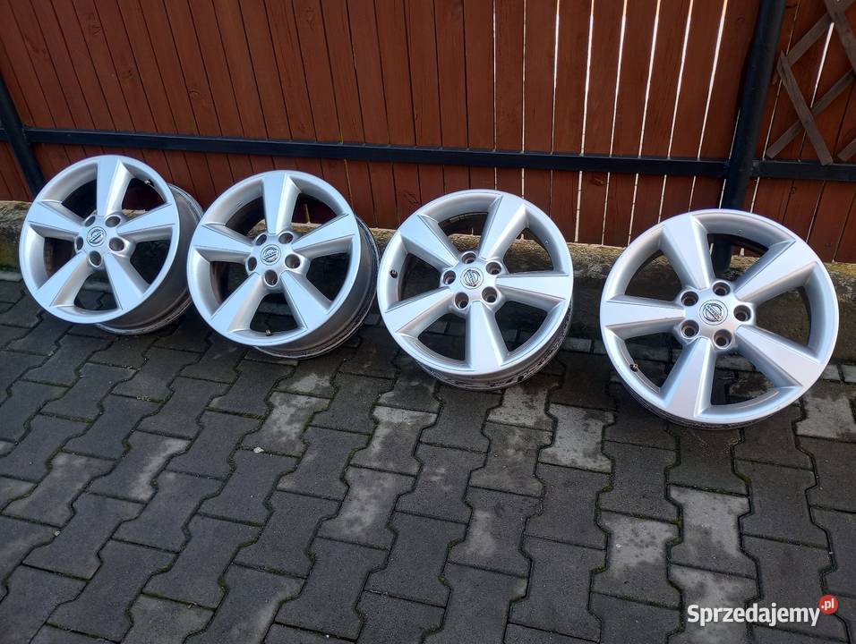 Alufelgi 17 5x1143 Nissan Qashqai Juke Murano Włocławek