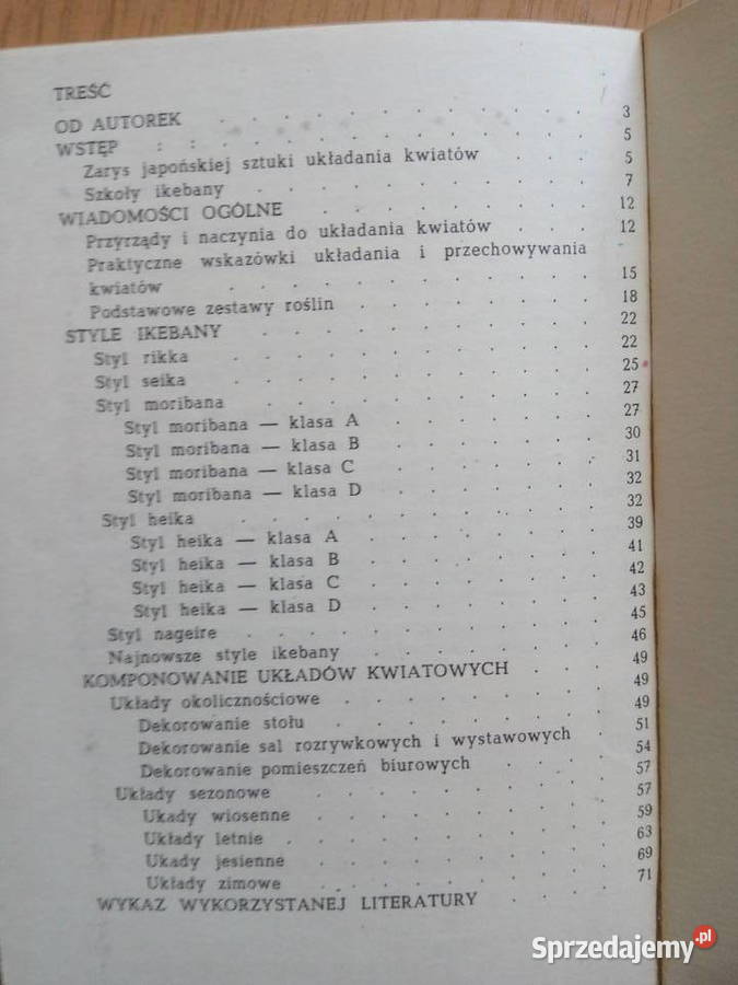 Ikebana 1987r ISBN 832250232X Dąbrowa Górnicza sprzedam