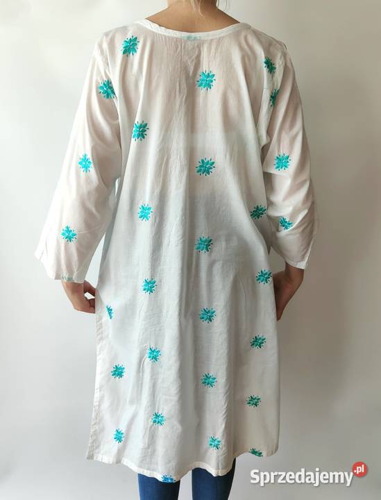 Długa tunika indyjska kameez XXL 44 3XL 46 plus Szczecin