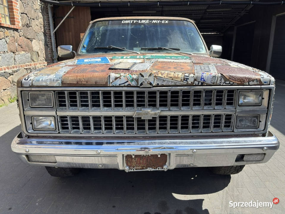 Chevrolet Blazer 1982 SUBURBAN klasyczny SUV tag 150000km Sulechów