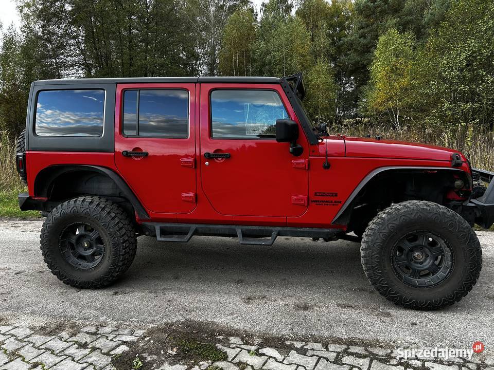 Jeep wrangler JK 36 bezwypadkowy Umianowice sprzedam