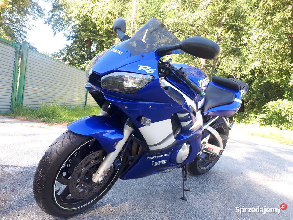 YAMAHA R6 RJ03 LIFT 18 Zarejestrowana w kat A2 Yamaha Bodzanów