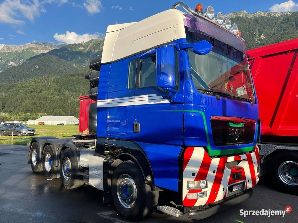 Ciagnik 4 osiowy ciagnik 8x4 MAN eur 6 Warszawa