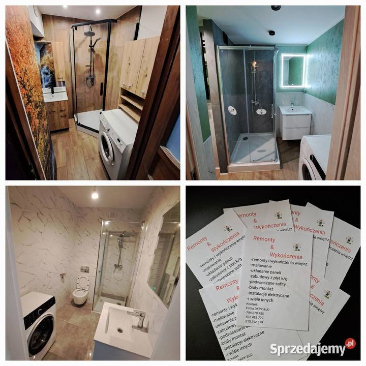 Usługi budowlane remontowe wykończeniowe łódzkie Łódź usługi budowlane