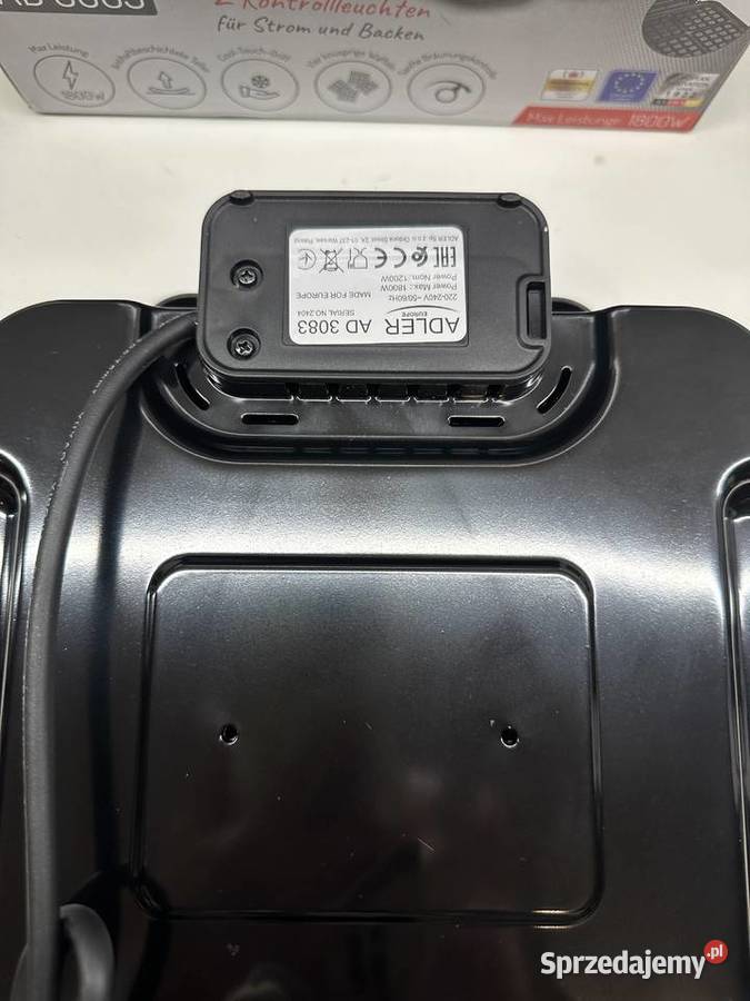 Gofrownica Adler AD 3083 5905575904973 AGD drobne Łódź