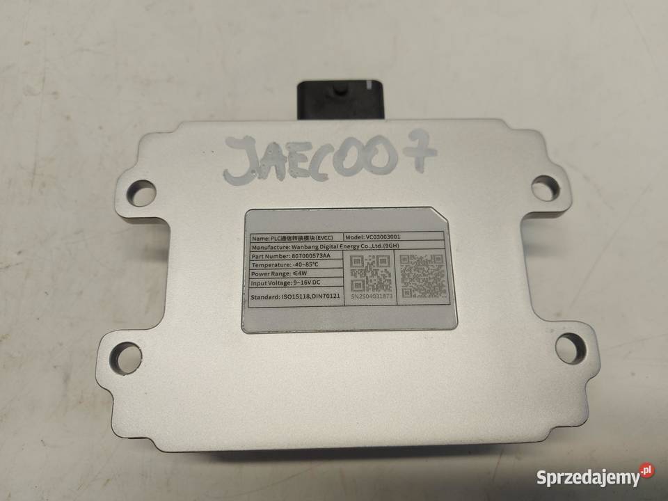 Jaecoo 7 PHEV 2025 moduł sterownik komputer