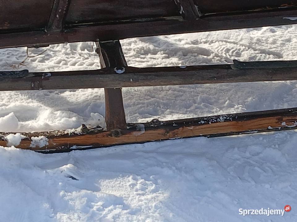 sanie konne lekkie ze struną Sawin