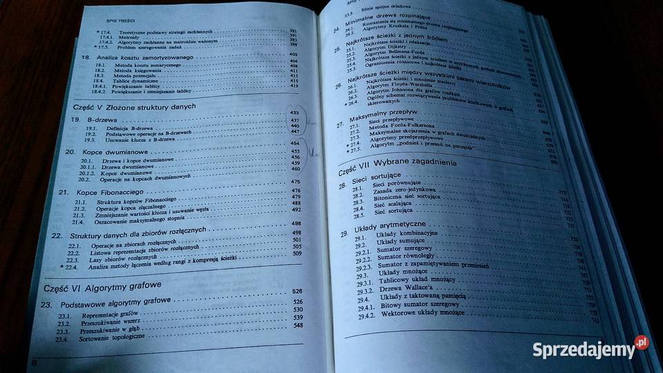 Wprowadzenie do algorytmów Cormen Leiserson informatyka, internet Gdańsk
