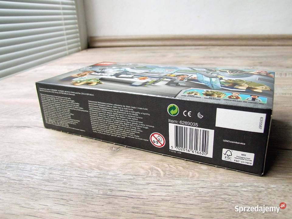 LEGO Jurassic World 75939 Laboratorium dr Wu Wyśmierzyce sprzedam