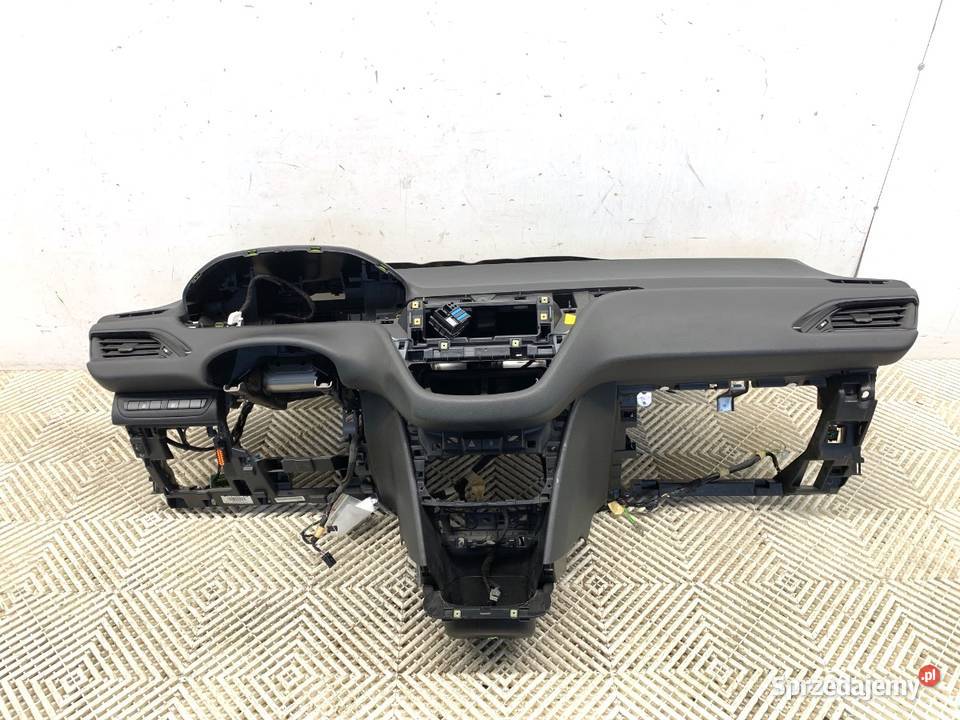 KOKPIT Z PODUSZKĄ PASAŻERA PEUGEOT 208 I