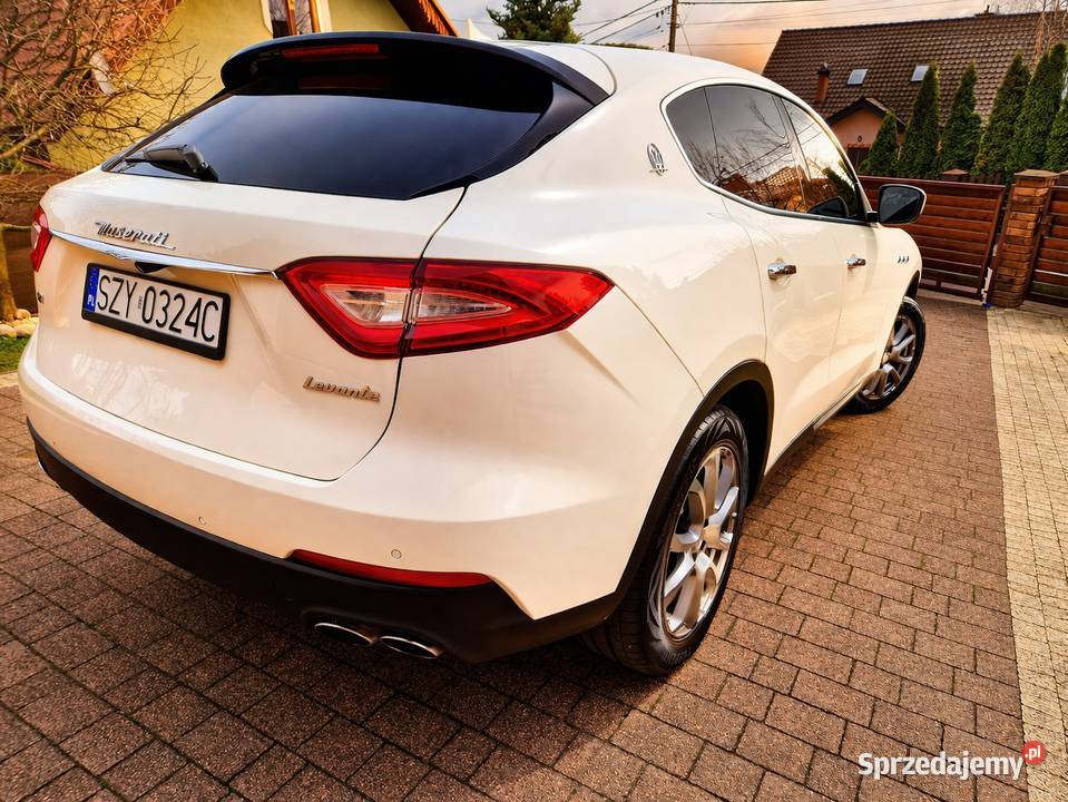 Maserati Levante 430 V6 4x4 Silnik Ferrari regulowane zawieszenie śląskie Łodygowice