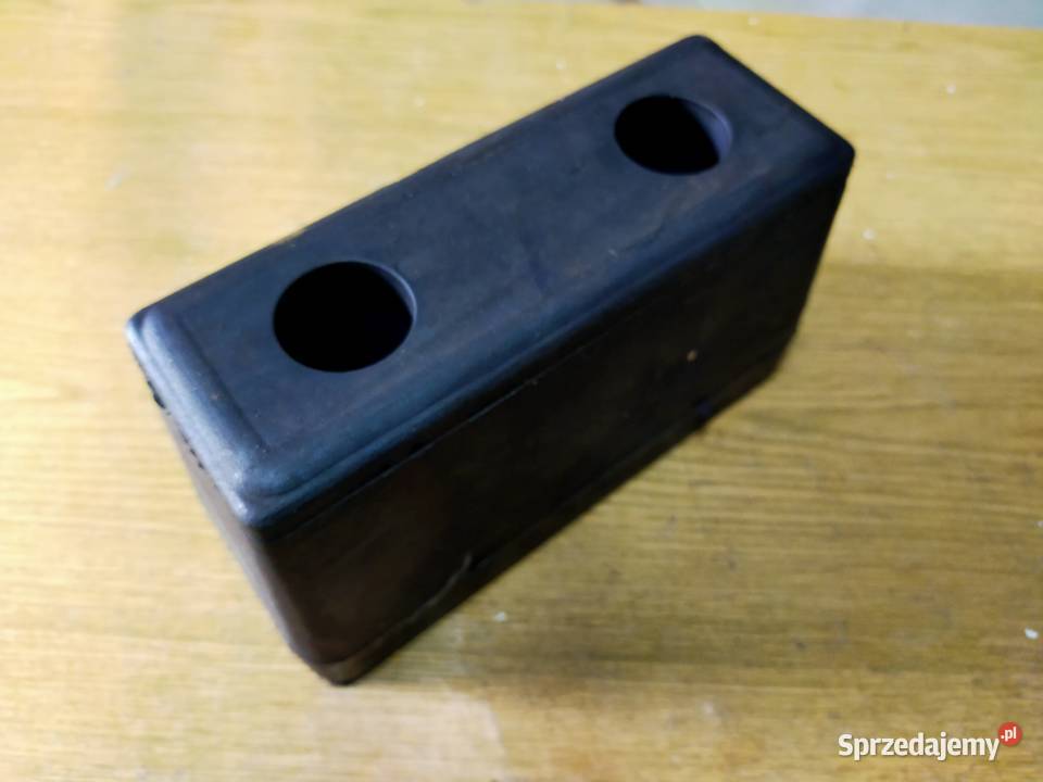 Odbojnik gumowy dojazdowy 200x80x110 2 otwory