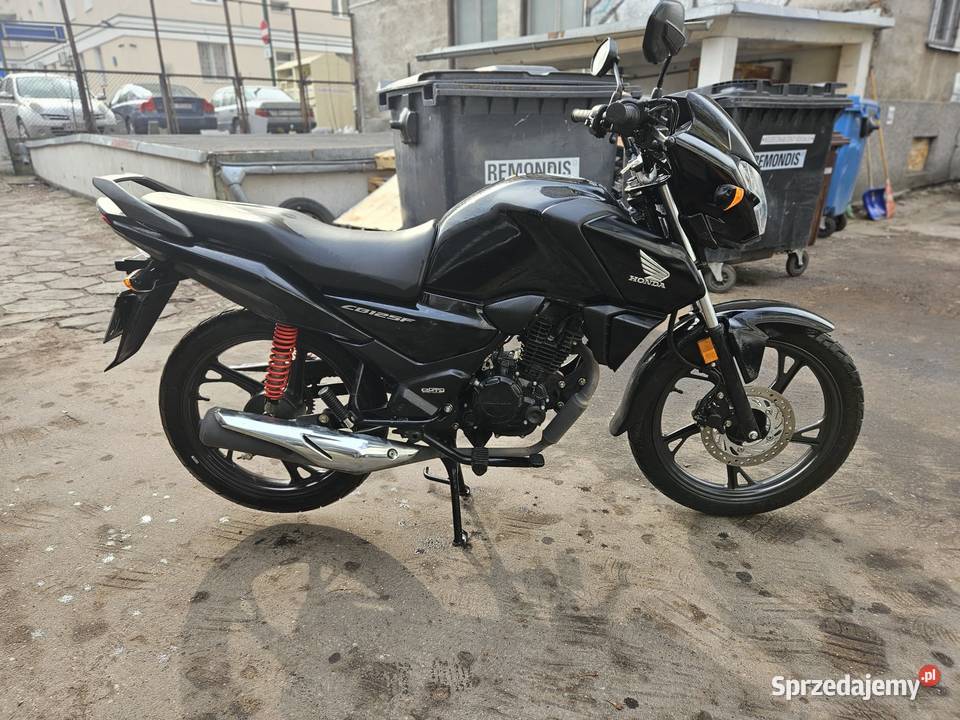 Honda CB125F 2024 kat B nowa zadbana LED Warszawa