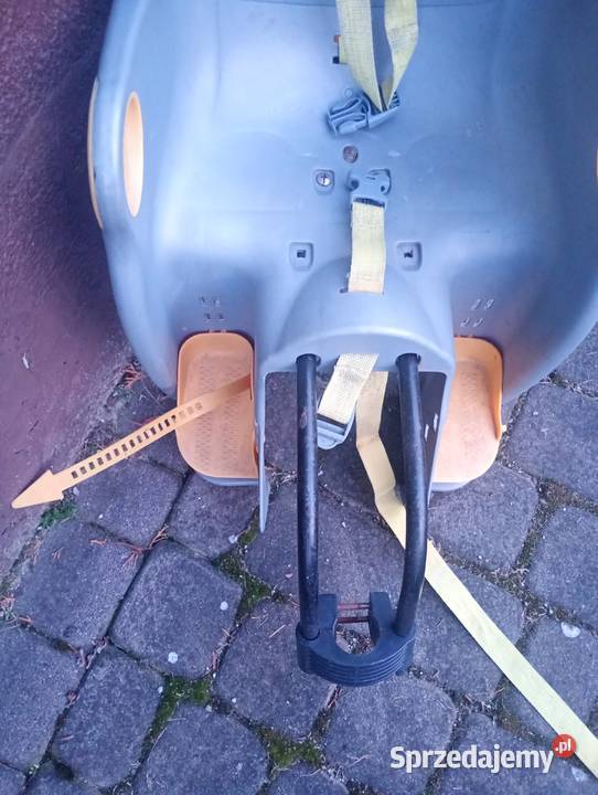 fotelik rowerowy z pasem bezpieczeństwa wysyłka Ostrów Wielkopolski