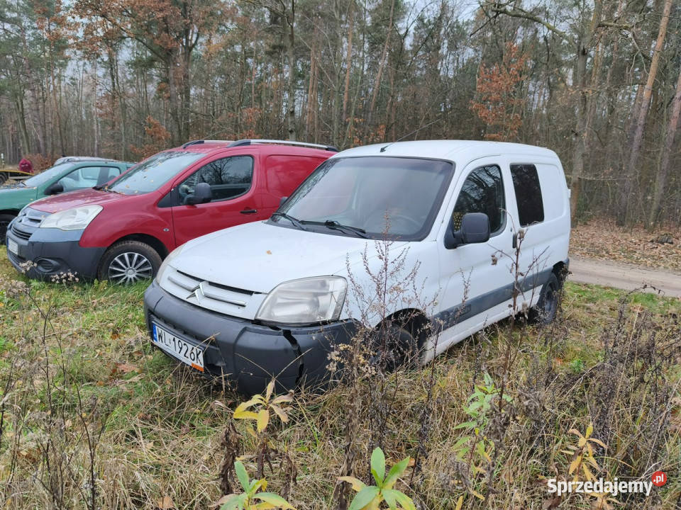 Citroen Berlingo 2007r 16 Diesel Tanio Możliwa biały Citroën Warszawa sprzedam
