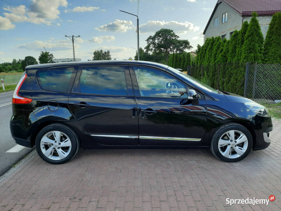 Renault Grand Scenic LIFT PÓŁSKÓRA 2 Właściciel czarny Żyrardów