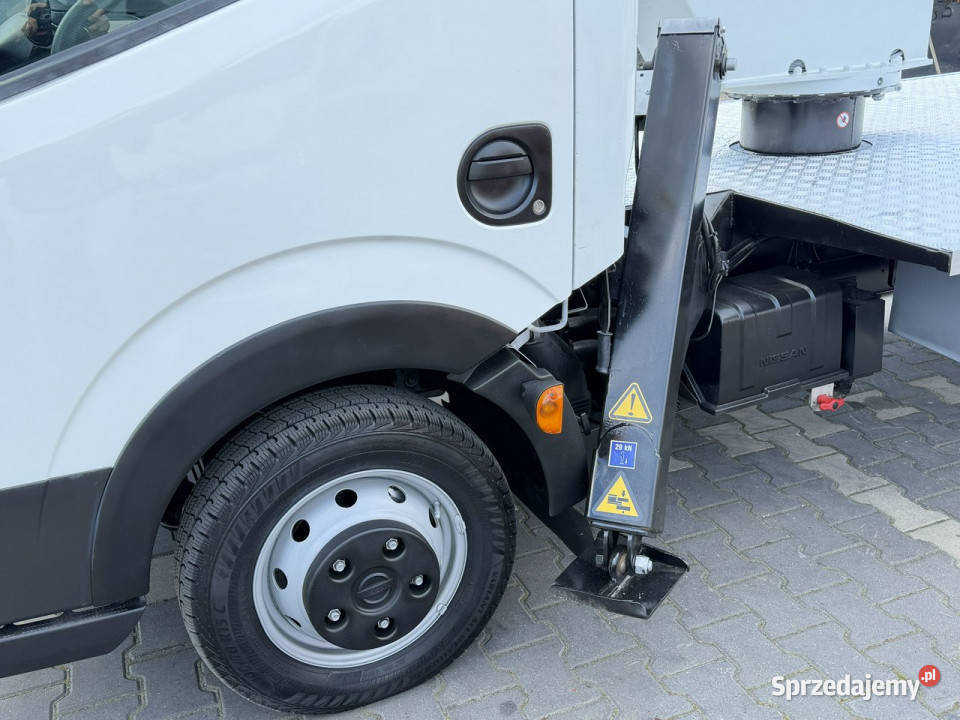 Nissan Cabstar Podnośnik Koszowy 21m CMC PLA 210 pełny VAT świętokrzyskie Widełki