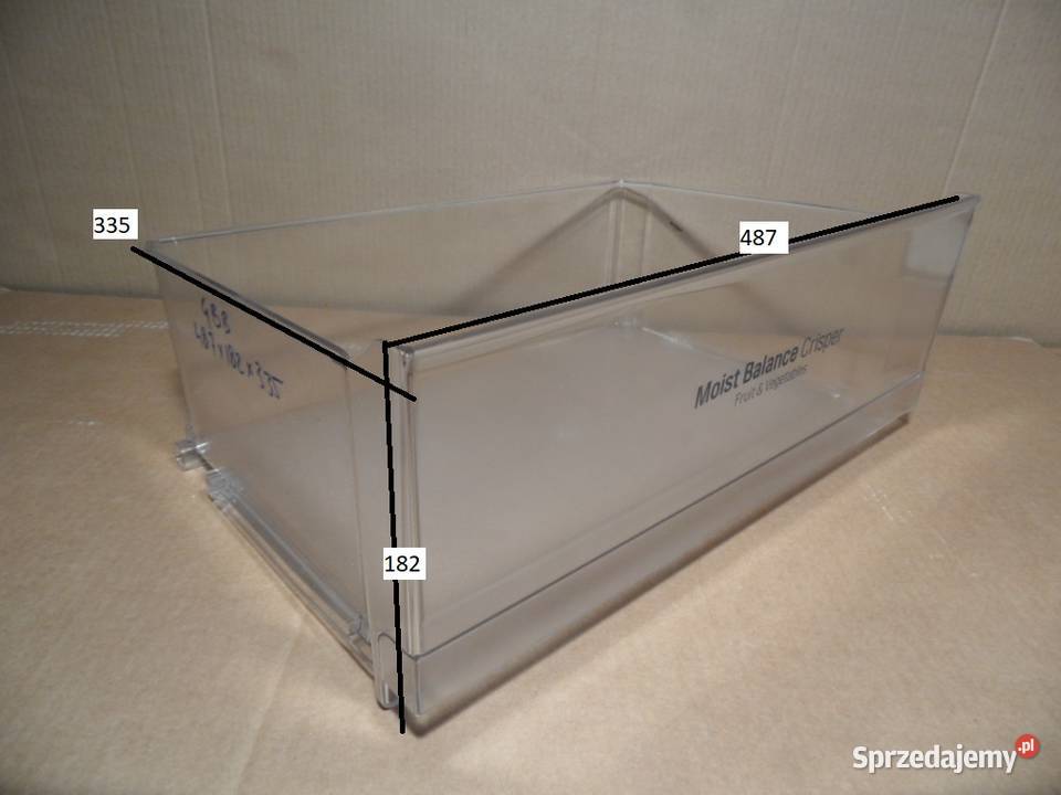 szuflada lodowki LG komora zero