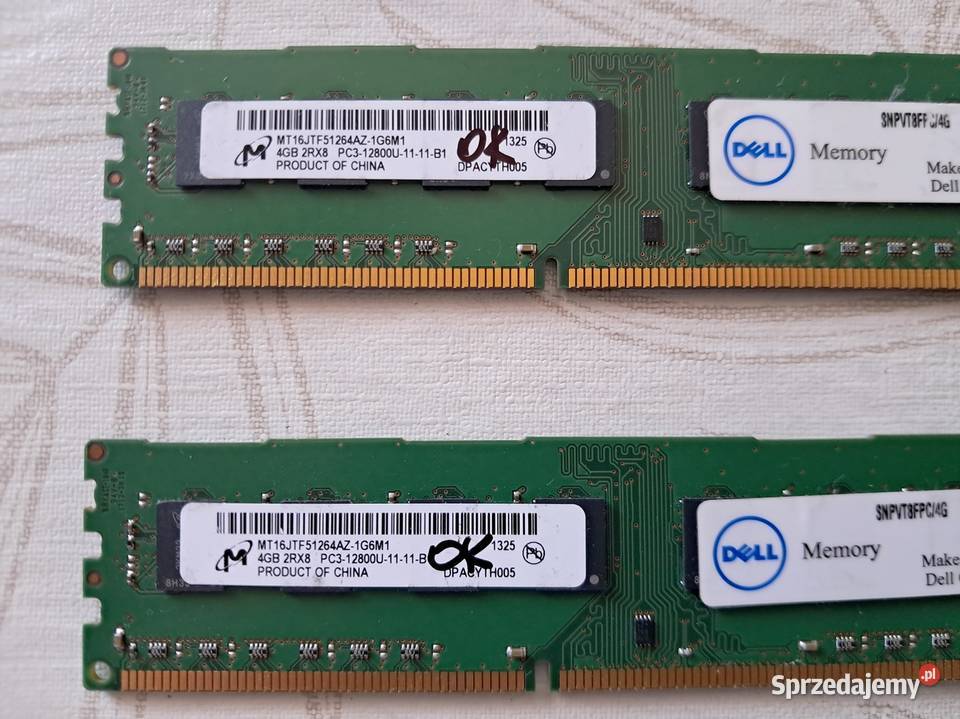 Pamięć ram 8GB DDR3 1600MHz do komputera Pojemność 8GB Kraków