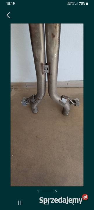 Tłumik środkowy porsche panamery Rok produkcji 2020