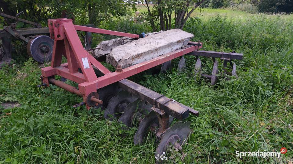 Brona talerzowa 2x9 talerzówka Mszadla Dolna