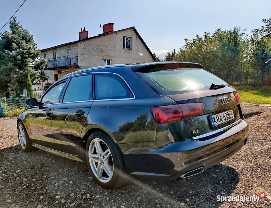 Audi A6 C7 Avant 2016r 20 TDI 190 elektrycznie ustawiane fotele Krzeszowice