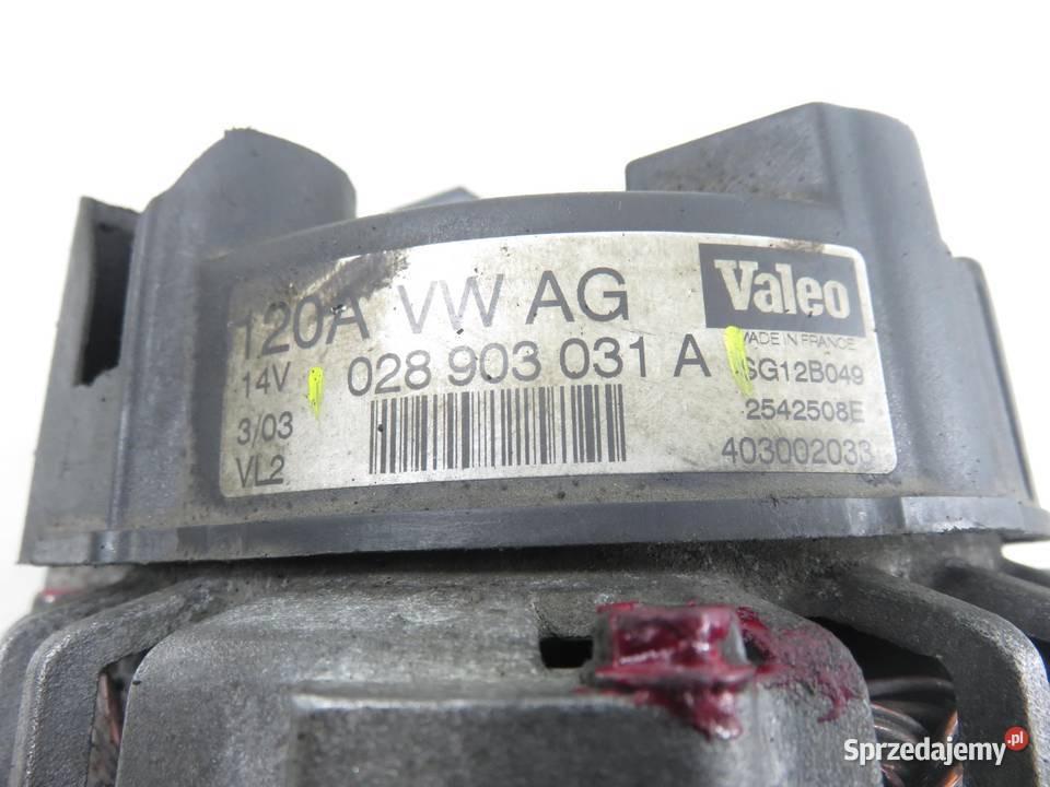 ALTERNATOR VW PASSAT B5 FL 19 TDI 028903031A małopolskie