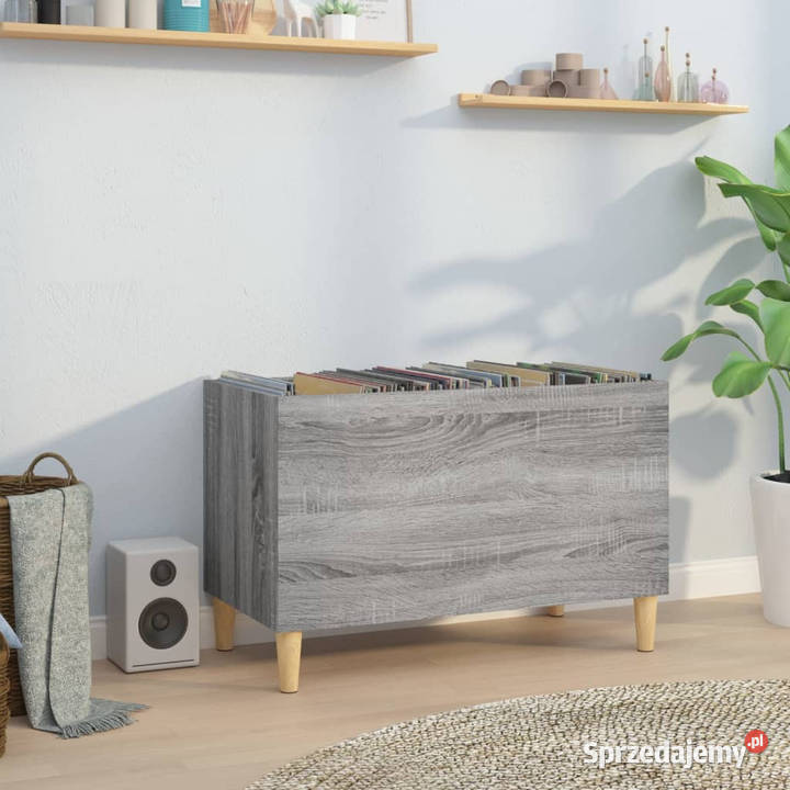 Szafka na płyty szary dąb sonoma 745x38x48 mazowieckie Warszawa