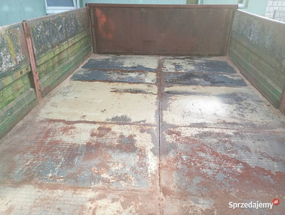 Przyczepa wywrotka jednoosiowa Sejny