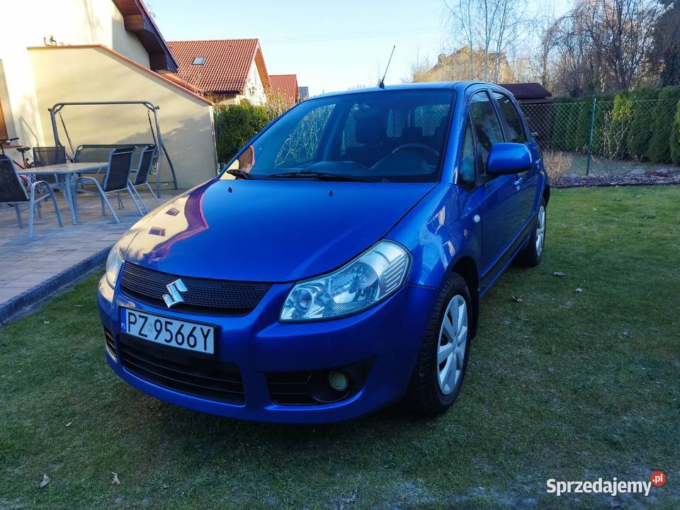 SUZUKI SX4 16 LPG 1 rej 2008 169 wielofunkcyjna kierownica Poznań